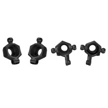 2Pcs Front Steering Cup Wheel for SG 1603 SG 1604 SG1603 SG1604 1/16 & 2Pcs Rear Wheel Hub Carrier
