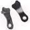 2 Pairs Car Accessories: 1 Pair Front Left Right Bumper Guide Support Bracket & 1 Pair Halogen Headlight Brackets 4
