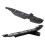 2 Pairs Car Accessories: 1 Pair Front Left Right Bumper Guide Support Bracket & 1 Pair Halogen Headlight Brackets 9