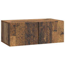 vidaXL Wall-Mounted TV Cabinet 98 x 41 x 30 cm Old Wood