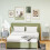 Set of Two Elegant Bedside Tables - Grey/Gold-Tone 5