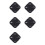 5X Motorcycle Boat Button Handle Button Rubber for Bombardier  RXP GTX RXT 2018 4 Keys 1