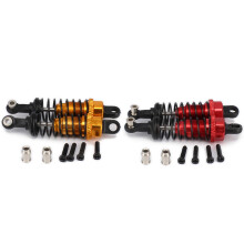 4 Pcs Oil Adjustable 65mm  Damper Red & Yellow