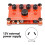 P14 4-Channel Headphone Amplifier DC12V Studio Headphone Distributor 3.5mm Stereo 19 DB Gain AU Plug 5