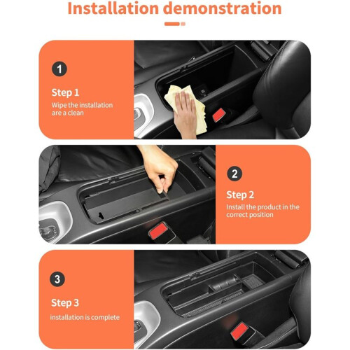 Center Console Armrest Storage Box for  Journey 2011-2020 Center Console Organizer Tray Interior Accessories 1