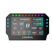 MOZA CM2 HD Racing Simulator Instrument Dash Works with All MOZA Bases Customizable Dashboard UI System 720P HD Touchscreen