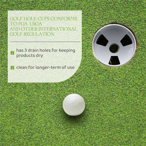 Hole Cup Practice Putting Green Hole ABS Plastic  Putting Cup for Outdoor Backyard 1