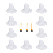 VF110 Filterersättning för Black And Decker Handdammsugare, Kompatibel med CHV1210 CHV1410 CHV1410B CHV1410L CHV1510