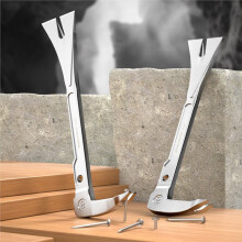 BAOLIAN 8/10/12 Inch Electroplated Rust Proof Widened Flat Chisel Puller Multi-Purpose Tool 10-Inch