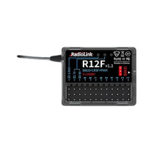 Radiolink R12F 12-Kanaals Ontvanger met SBUS+CRSF+PWM-Ondersteuning en Ingebouwde Emulator voor T16D/T12D/T8FB/T8S/RC8X Afstandsbedieningen
