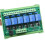 6-Channel Relay Modules, DIN Rail Mounting, Models SRD-05VDC-SL-C 10A Current, 12V Output Voltage, PNP Circuit 5