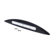 Luz de Teto Interna 12V para Cabine de RVs, e Iates, Preta
