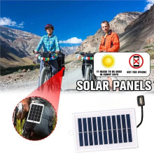 Chargeur Solaire Portable Chargeur Solaire Portable - Sortie USB pour Utilisation en Extérieur - pour  et Camping, Lampe de Poche, Charge de