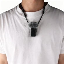 For Mic Pro Neck Lanyard with Invisible Magnetic Mounting Plate Microphone Mounting Bracket