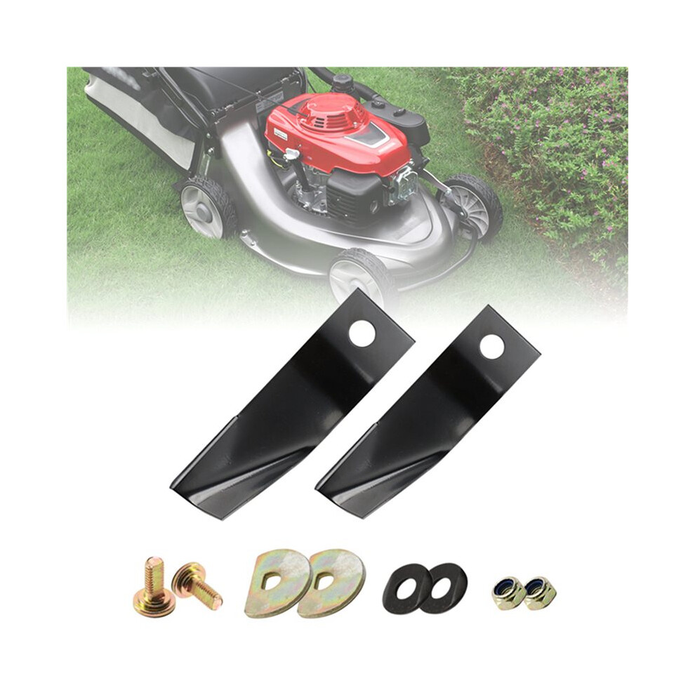 2X Lawn Mower Blades, Compatible With Hrj196 Hrj216 Lawn Trimmer, Garden Tool Accessories, Lawn Trimmer Parts 6133902080239