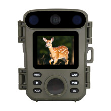 1080P Mini Jagdkamera - Infrarot-Nachtsicht, wasserdichte Wildkamera für Wildtierüberwachung