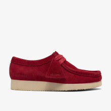 (Standard, 7 (Adults')) Wallabee Lite. Red Suede