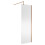 Balterley Balterley Wetroom Screen with Support Bar, 700mm, Brushed Bronze 1
