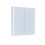 NES Home LED 600 x 700mm Mirror Cabinet Storage Wall Mounted Bathroom Cupboard 7