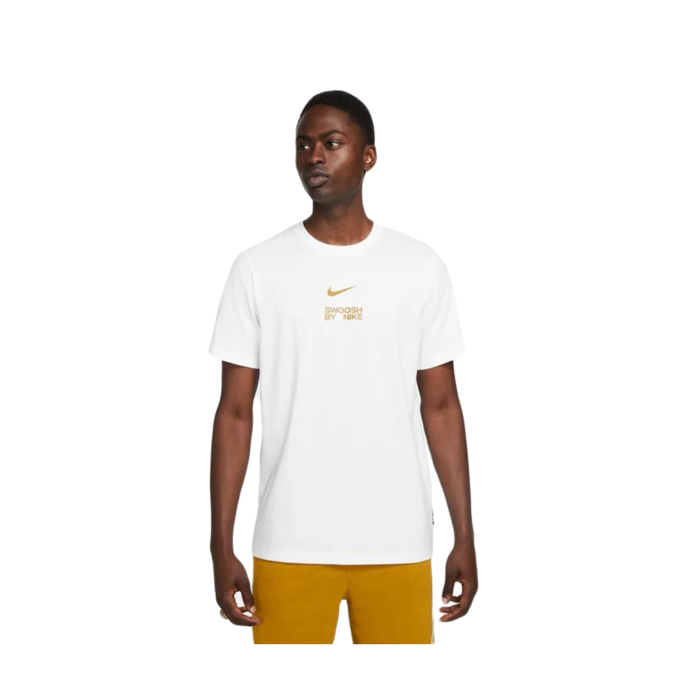 Nike Big Swoosh Tee White Uk L