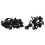 20Pcs  Liner Push Clips Retainer with 50Pcs  Lined with Fasteners Rivet Snaps Decorative Panel Snaps 1