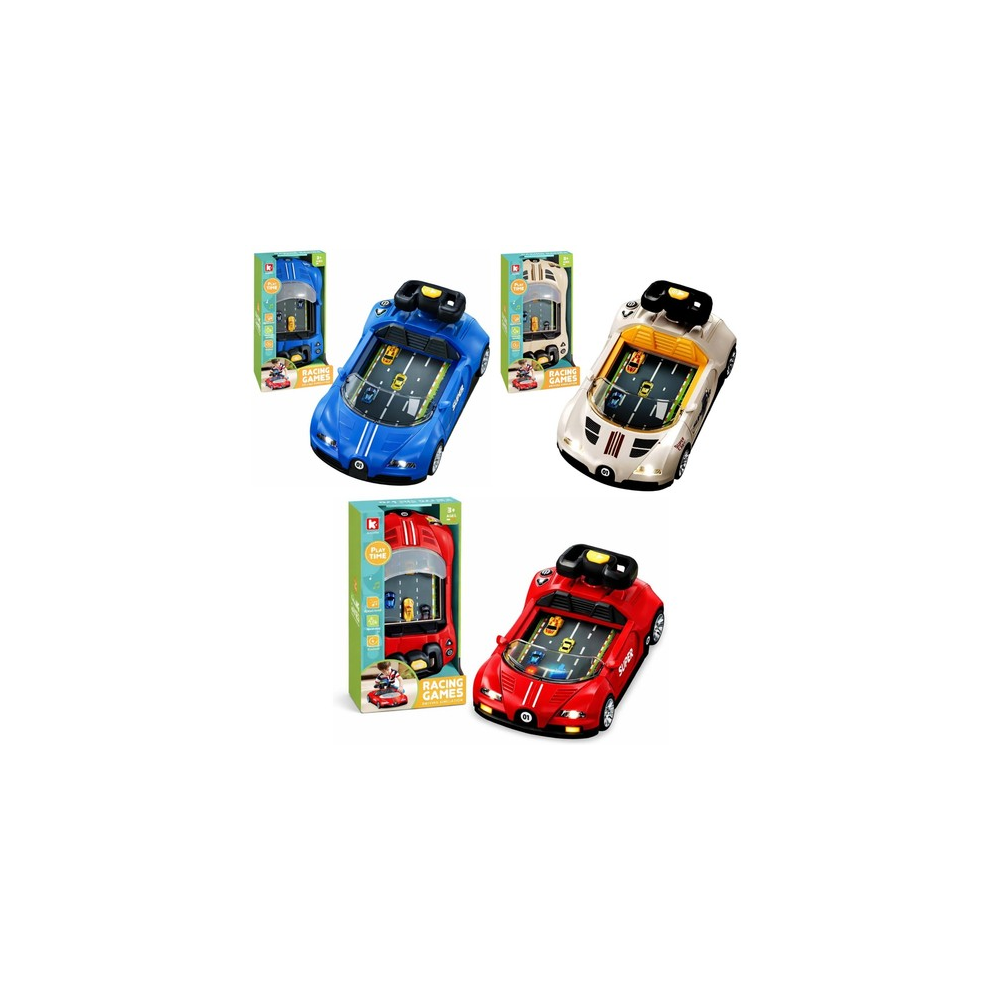 Photos - Construction Toy Kids Arcade Car Racing Game Console Light Sound Steering Wheel Driving Simulator
