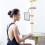 Square Flexible Gooseneck LED Lighted 10X Magnifying Makeup Mirror, Power Locking Suction Cup, Bright Diffused Light 3