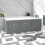 NES Home Nes Home Matt Grey 1700mm Magnetic Door Durable PVC Front Bath Panel 1