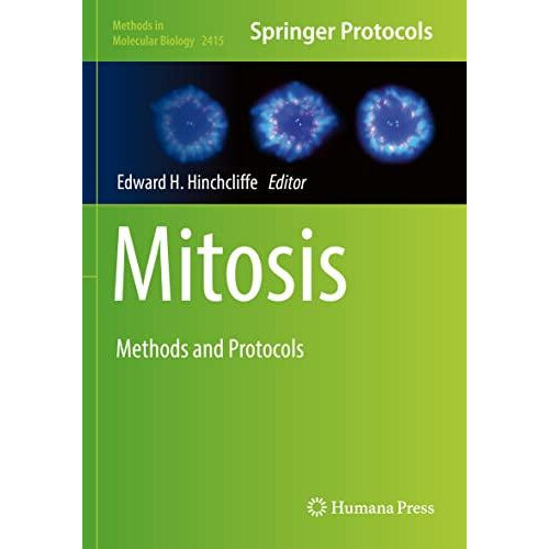 Mitosis Methods and Protocols Paperback Book