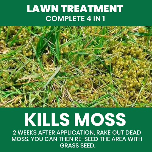 Miracle-Gro Miracle Gro Complete 4 in 1 Lawn Treatment 80m2 2