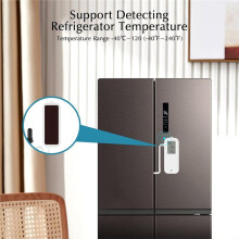 WiFi Temperature Humidity Sensor with Screen Probe IP65 Waterproof Tuya Indoor Outdoor Life
