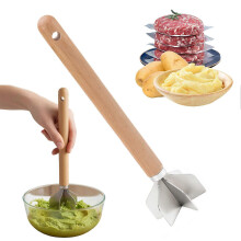 Hachoir à viande en acier inoxydable 304, 6 lames, pour bœuf, dinde, pommes de terre, outil de cuisine