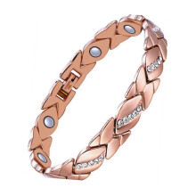 Elegante armband met bladinleg, zweetbestendig, onderhoudsarm en lichtgewicht, geschikt voor cadeau, een afspraak en dagelijks gebruik