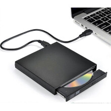 External DVD Drive with CD Burner Combo, USB Interface, Portable Slim External Optical Drive