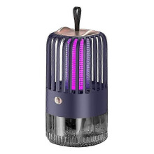 Oplaadbare elektrische muggenlamp, stille uv-insectenvanger voor binnen, geschikt voor thuis en slaapkamer