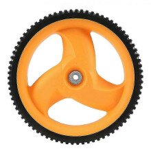 293-mm-Hinterrad für Rasenmäher, kompatibel mit 5324035-09, 5324327-49, 532403509, 532432749, langlebiges Ersatzrad