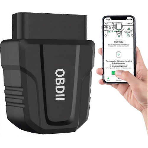 2026 Bluetooth 5.4 Wireless OBD2 Scanner, Car Diagnostic Tool, Code Reader for iOS and Android, Compact and Easy to Use