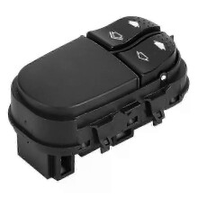Auton ikkunan pääsäädin ABS-muovia, kestävä varaosa Ford Focus 1998–2004, musta sisäosa