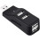 4 Port USB 2.0 Data Hub Mini Splitter, Compact Portable USB Hub for PC, Laptop, Notebook and MacBook 1