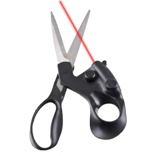 Precision Straight Line Cutter Scissors, Multi-Function Tool for Accurate Paper, Fabric, and Craft Cutting, Durable Design