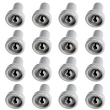 16PCS Dishwasher Basket Wheel for AEG, Dishwasher with 25mm Roller