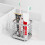 Rustproof Toothbrush Holder Adhesive Bathroom Organizer Rack 3