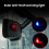 Solar Powered Anti Theft Car Warning Light Flashing LED Vehicle Security System 4