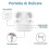 Wireless Charging Case Compatible with AirPods 3rd Generation, Fast Charging, Bluetooth Pairing Sync Button 3