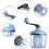 Manual Hand Crank Egg Beater, Multifunctional Plastic Mixer for Kitchen, Dining and Bar Use 2