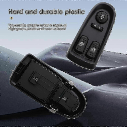 Electric Window Switch, Window Lift Button Control Suitable for Iveco Daily 2006-2011 5801304491 2