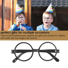 120 Pcs Wand Pencils and Glasses Wizard Party Favors, Wizard Party Supplies Theme Birthday Supplies for Teen Boys Kids