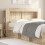 VidaXL vidaXL Headboard Cabinet with Storage Sonoma Oak Engineered Wood 5