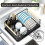 Dish Drying Rack Kitchen Counter Small Metal Dish Rack Black 3