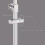 Sliding Shower Head Holder for 18 x 30 mm Rectangular Square Rail, Replaceable Handheld Shower Bracket, 11.8 x 4 x 2.3 cm 5